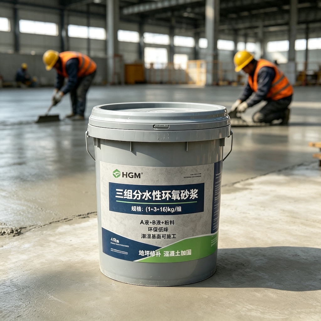明水三组份水性环氧砂浆